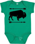 inktastic Buffalo Cute Animal Western Baby Bodysuit by Inktastic