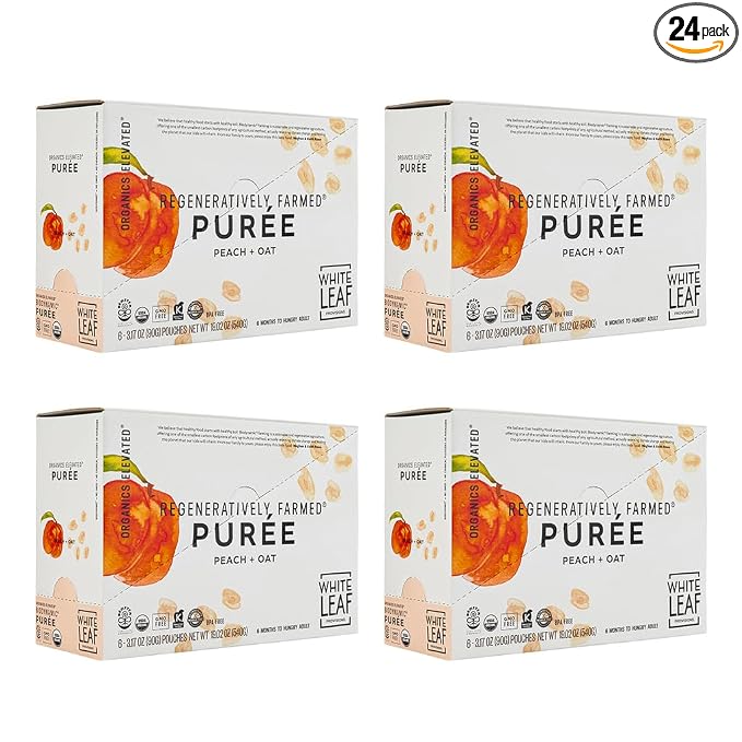 White Leaf Provisions Organic Purees/Baby Food Pouches by WhiteLeafProvisions