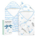 Momcozy Baby Towel with Hooded-Original Design Baby Towel Set -Soft & by Momcozy