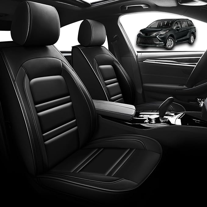 Seat Cover for Toyota Sienna 2004-2025 | Car Seat Covers Front Seats, - Image 2