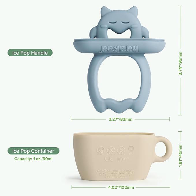 Haakaa Chilly Monster Breastmilk Popsicle Molds, Silicone Popsicle Molds - Image 9