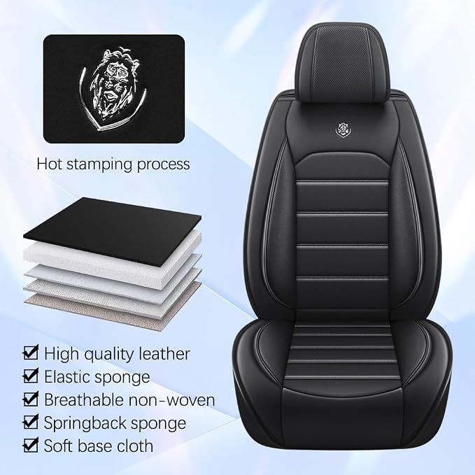 Leather Seat Cover for Ford Edge 2010-2026, Waterproof Soft Seat Covers - Image 5