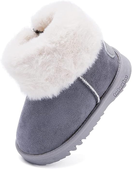 BMCiTYBM Girls Boys Snow Boots Warm Winter Fur Lined Baby Shoes - Image 4