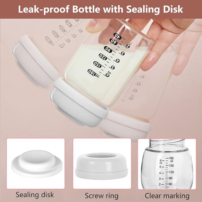 4pcs Breast Pump Collection Bottles - Image 3