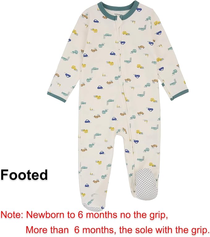 Aablexema Baby Footed Pajamas - Image 5
