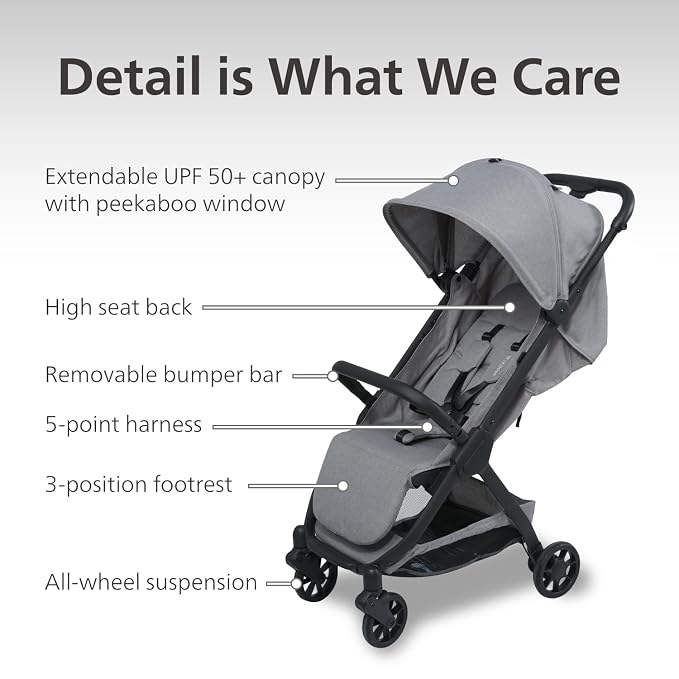Pika Baby Stroller – Lightweight, Auto-Folding Design - Image 3
