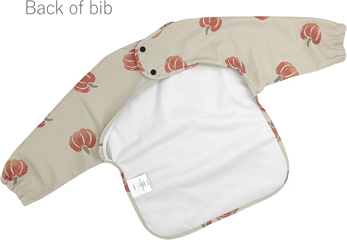 GZMM Waterproof Baby Bibs, Infant Toddler Long Sleeve Feeding Bib - Image 2