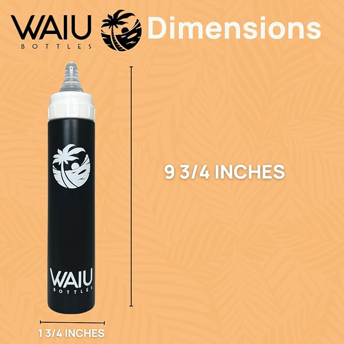 Versatile Waiu Insulated Baby Bottle | 4 oz & 6 oz Sizes | Keeps Drinks Hot - Image 7