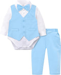A&J DESIGN Baby Boy Suits Clothes Infant Toddler Formal Gentleman Outfits by AJDESIGN