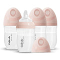 Gulicola PP Baby Breastfeeding Bottles Newborn Set 4 Pack, Extra Slow Flow by GulicolaBaby