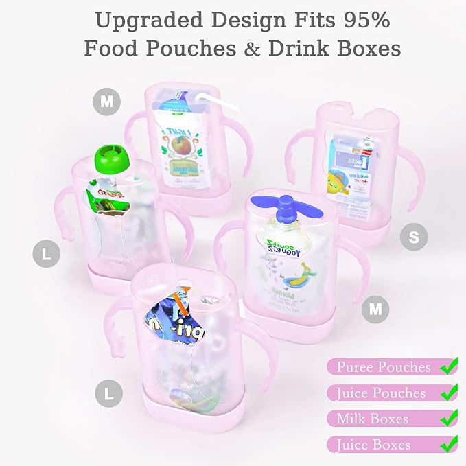 MOMUSE Dual-Lid Squeeze Pouch Holder - Image 4