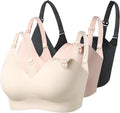 Momcozy Nursing Bras for Breastfeeding, YN21 Seamless Ultra Comfort Maternity by Momcozy