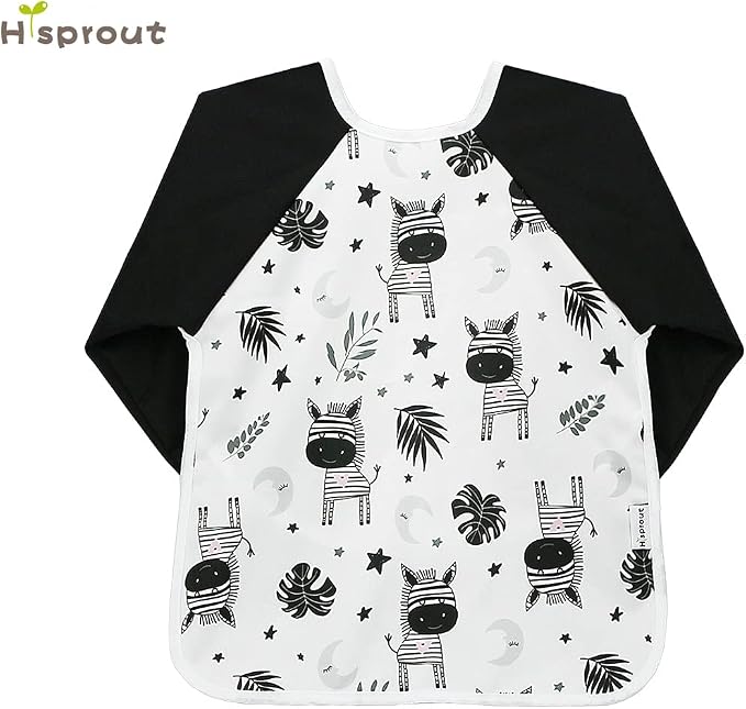Infant Toddler Baby Waterproof Sleeved Bib, Bib - Image 8