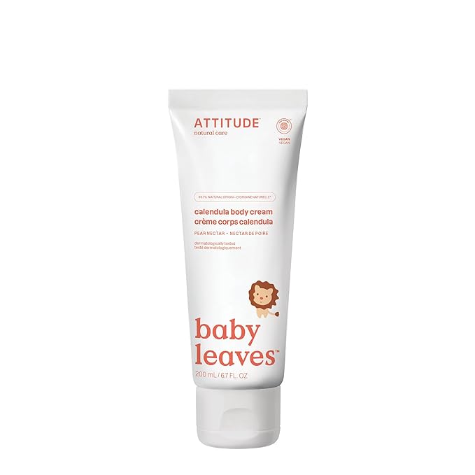 ATTITUDE Body Cream for Baby, EWG Verified, Made by ATTITUDE