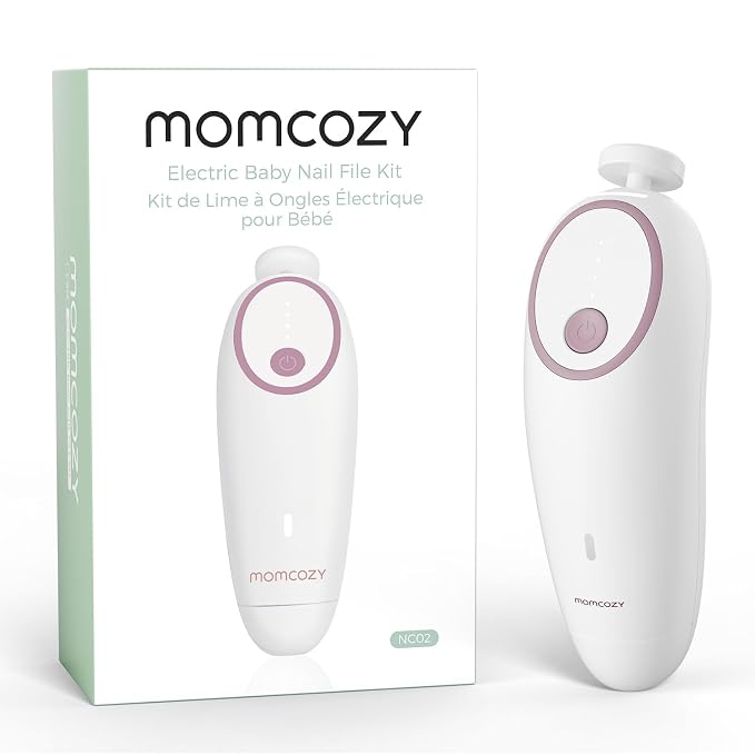 Momcozy Baby Nail File Electric, Gentle Baby Nail Trimmer Electric, Baby Nail - Image 8