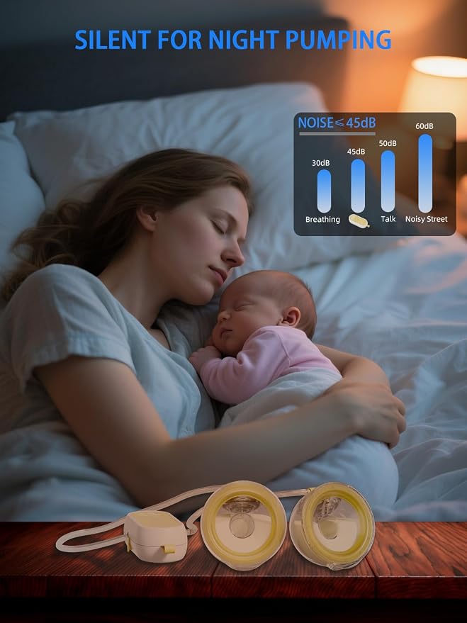 1308 Hands Free Breast Pump | SPA-Level Comfort Wearable Breastfeeding Pump 3 - Image 6