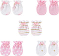 5 Pairs Baby Not Scratch Mittens 0-6 Months New Born Boy Girl Gloves Cute by falianni