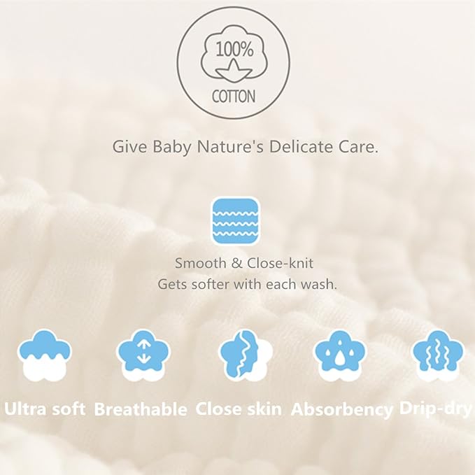 MUKIN Baby Washcloths - Image 8