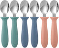 Pimoys 6-Pack Stainless Steel Toddler Spoons Baby & Kids Utensils by PimoysLivingNecessities