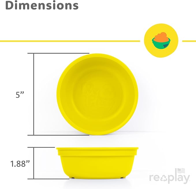 Re-Play 12 oz. Toddler Bowls Set of 3 - Image 9