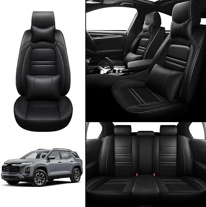 Car Seat Covers for Chevy Equinox 2005-2025 | 5-Seats Seat Covers, Waterproof - Image 2