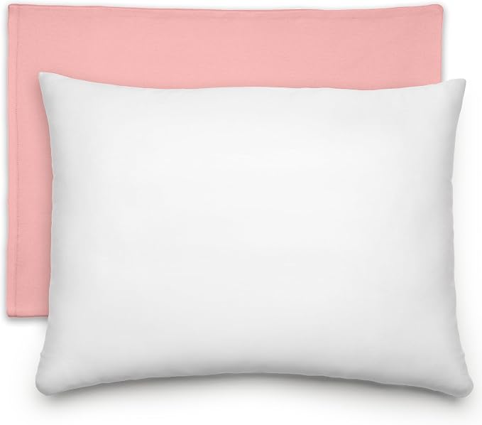 Comfy Cubs Toddler Pillow with Cotton Pillowcase, 13 x 18 in by ComfyCubs