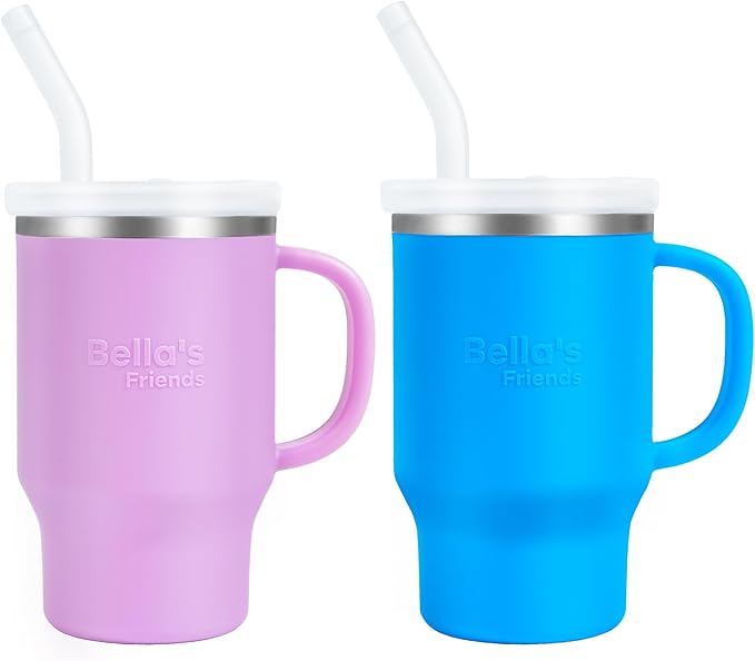 Bella's Friends Handy Mini Tumbler – Adorable 9 oz Toddler Sippy Cup, Stainless by Unknown