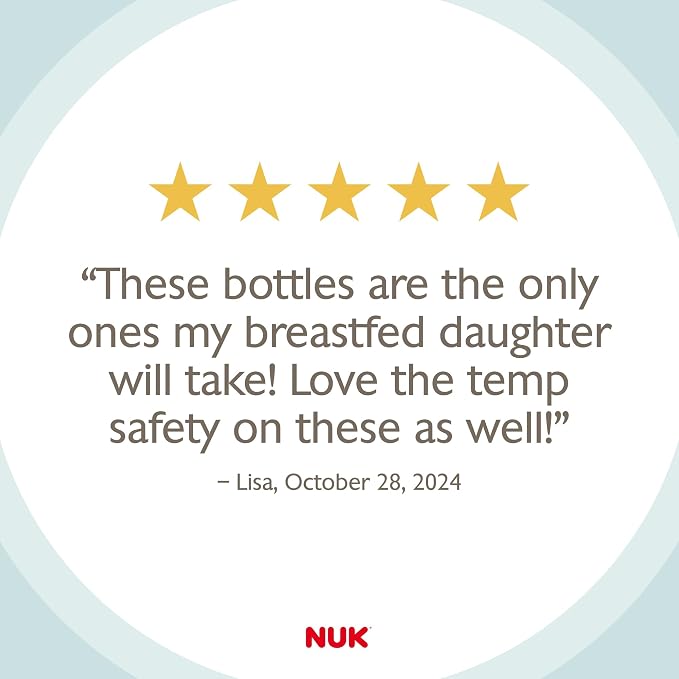 NUK Simply Natural Baby Bottle - Image 5
