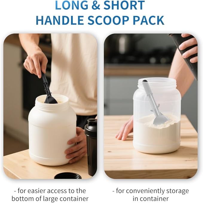 Scoop with Funnel for Water Bottles 2 Pack Small Funnel Scooper for Filling - Image 5
