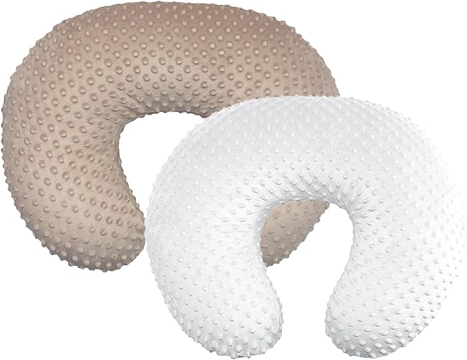 iEvolve Minky Nursing Pillow Cover Breast Feeding Pillow Cover Slipcover U Shape by iEvolve