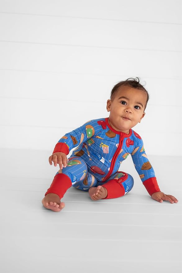 Little Sleepies Pajamas for Baby Boys & Girls, Viscose from Bamboo Baby Pajamas - Image 8