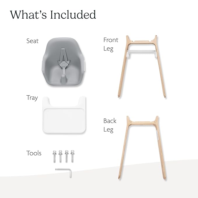 UPPAbaby Ciro High Chair/Sleek, Easy-to-Clean Design/Perfect-Fit Tray to Bring - Image 2