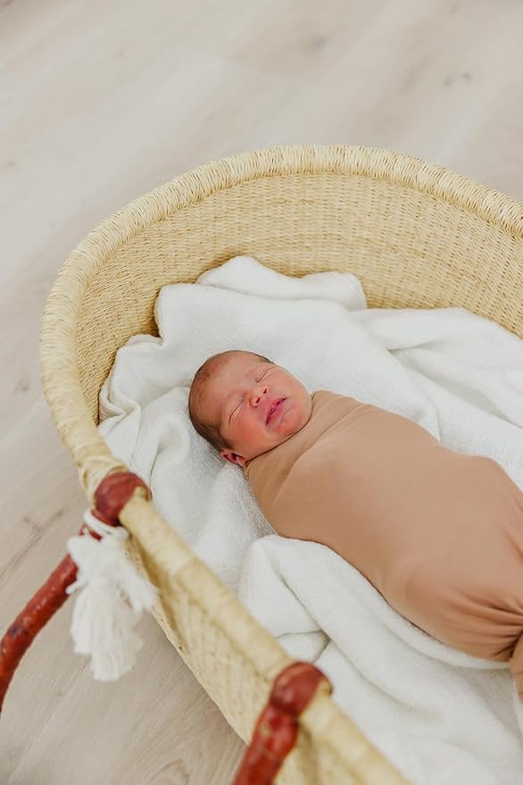 Copper Pearl Baby Swaddle Blanket - Image 5