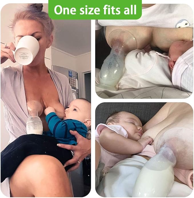 Haakaa Manual Breast Pump Silicone Breast Pump Milk Saver Milk Pump - Image 3