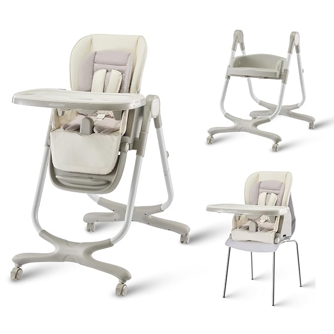 6 in 1 Convertible High Chairs for Babies and Toddlers, Portable High Chair - Image 9