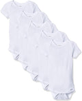Gerber baby-girls 5-pack Solid Onesies Bodysuits by Gerber