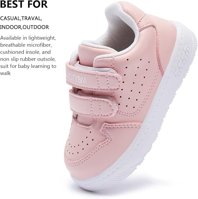 BMCiTYBM Baby Shoes Infant Boy Girl First Walker Shoes Toddler Walking Shoes - Image 3