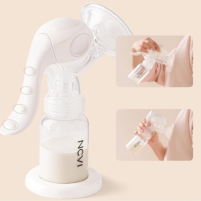 NCVI Manual Breast Pump for Breastfeeding Small Nipple, 20mm Silicone Soft - Image 8
