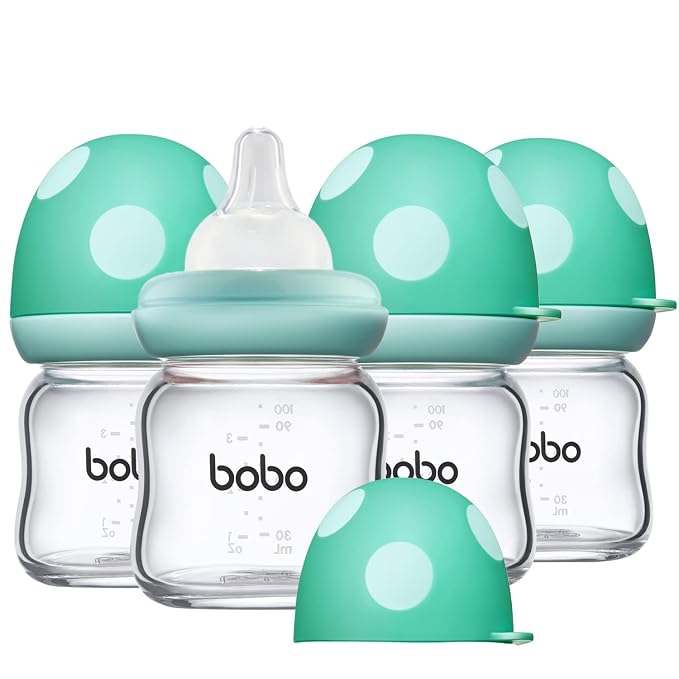 YOHKOH Natural Glass Baby Bottle by Home