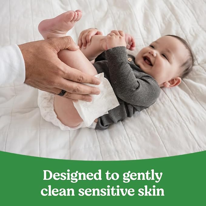 Huggies Natural Care Sensitive Baby Wipes, Hypoallergenic, 99% Purified Water - Image 3
