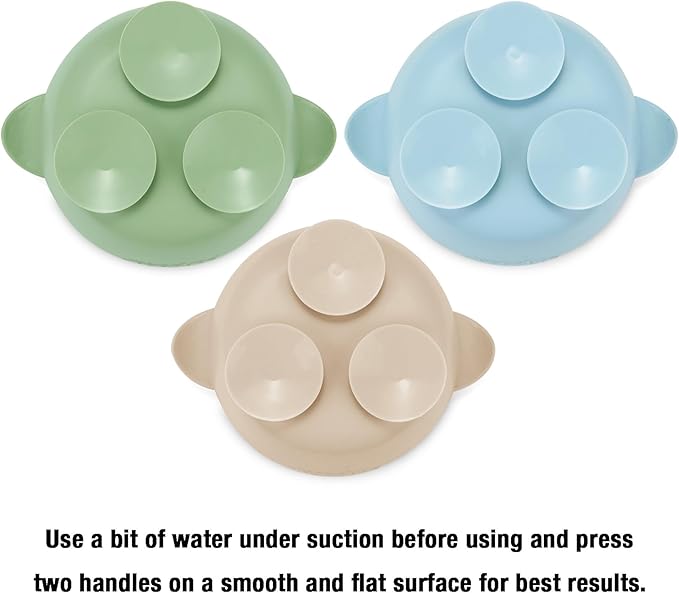 PandaEar 3 Pack Baby Suction Bowls, Stay Put Silicone Food Bowl Babies Led - Image 5