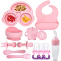 Silicone Baby Feeding Set, Miicasa Baby Led Weaning Supplies Kit by MIICASA
