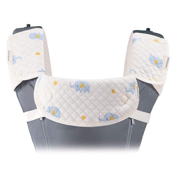 Bebamour Drool and Teething Reversible Cotton Pad - Image 2