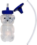 TalkTools Honey Bear Straw Cup, Dishwasher Safe Baby Drinking Bottle, Premium by TalkTools