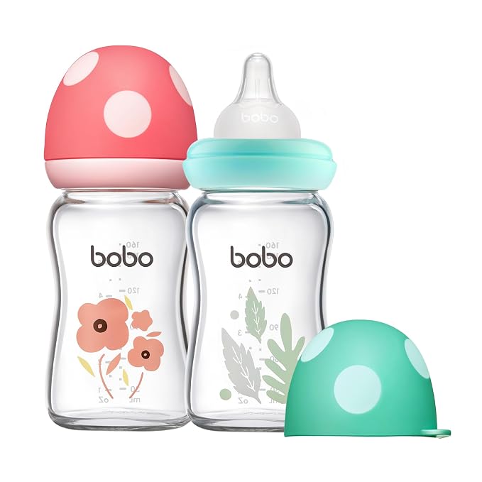 YOHKOH Natural Glass Baby Bottle by Home
