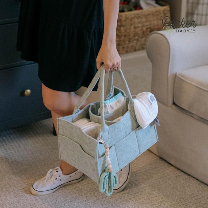 Parker Baby Diaper Caddy - Image 8