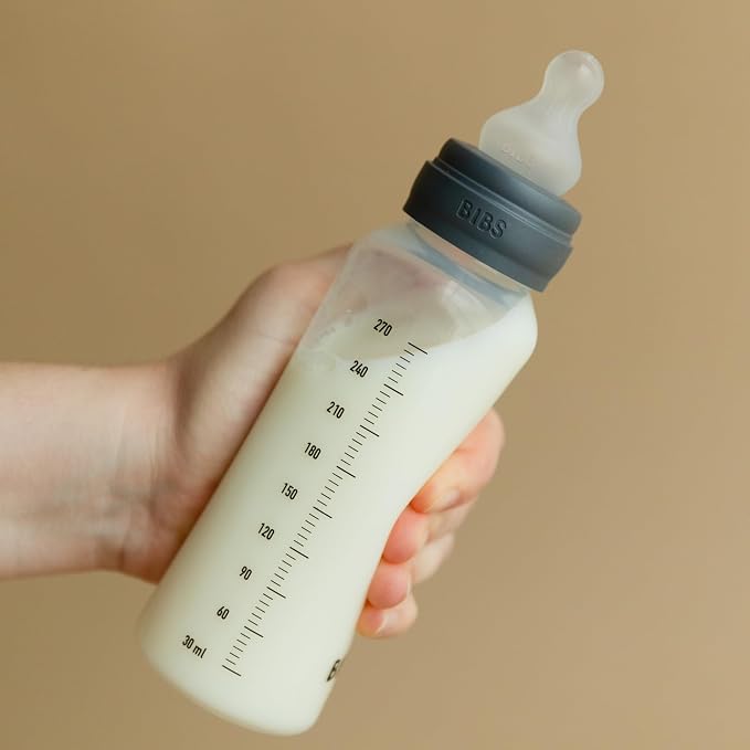 BIBS Baby Bottle 9 oz / 270 ml Silicone Nipple - Image 5