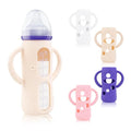 ZCH 4-Pack Silicone Sleeves for Lansinoh Glass Bottles, BPA-Free Drop-Resistant by Unknown