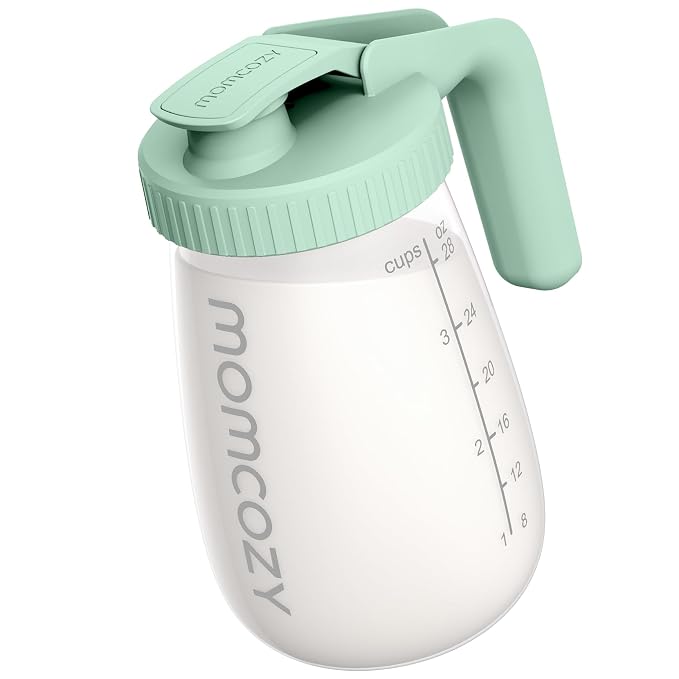 Momcozy Breast Milk Pitcher, Resistant to Heat and Cold Abrupt Temp Swings by Momcozy