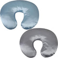 Satin Nursing Pillow Cover Set 2 Pack Ultra Soft Silk Compatible by Unknown